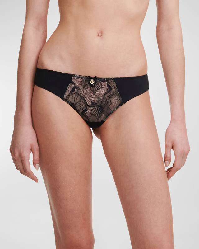 Orchids Low-Rise Lace Tan